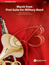 March from First Suite for Military Band Concert Band sheet music cover